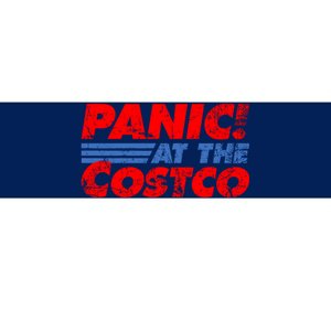 Distressed Panic At The Costco Funny Meme Bumper Sticker