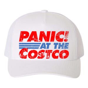 Distressed Panic At The Costco Funny Meme Yupoong Adult 5-Panel Trucker Hat