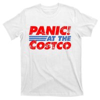 Distressed Panic At The Costco Funny Meme T-Shirt