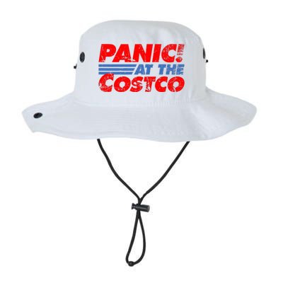 Distressed Panic At The Costco Funny Meme Legacy Cool Fit Booney Bucket Hat