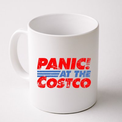Distressed Panic At The Costco Funny Meme Mug