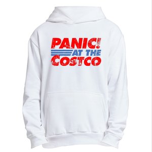 Distressed Panic At The Costco Funny Meme Urban Pullover Hoodie