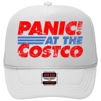 Distressed Panic At The Costco Funny Meme Trucker Hat