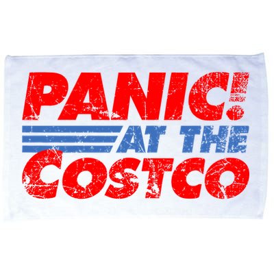 Distressed Panic At The Costco Funny Meme Microfiber Hand Towel