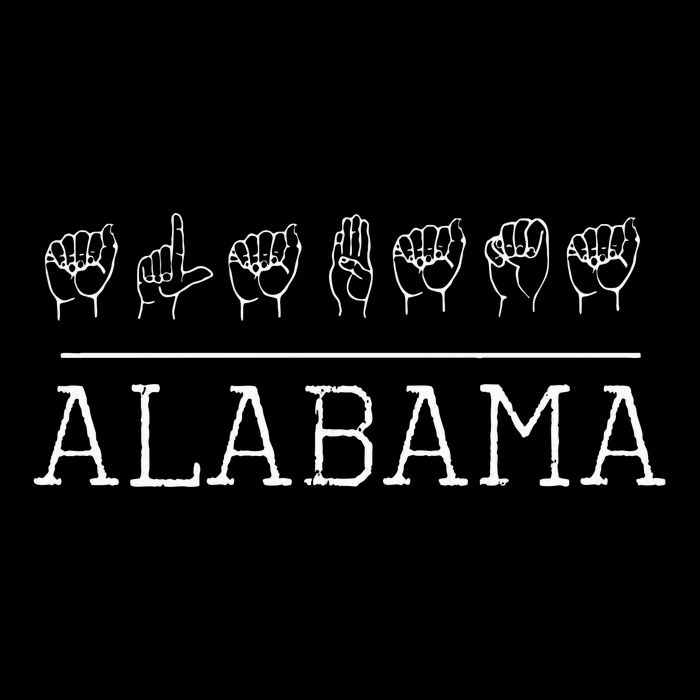 Deaf Pride Alabama Trendy Asl Sign Language Fan Gift 16 in Basic Backpack