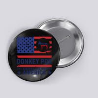 Donkey Pox Anti Democrat Button