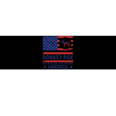 Donkey Pox Anti Democrat Bumper Sticker