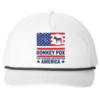 Donkey Pox Anti Democrat Snapback Five-Panel Rope Hat