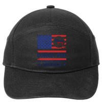 Donkey Pox Anti Democrat 7-Panel Snapback Hat