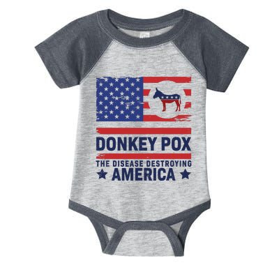 Donkey Pox Anti Democrat Infant Baby Jersey Bodysuit