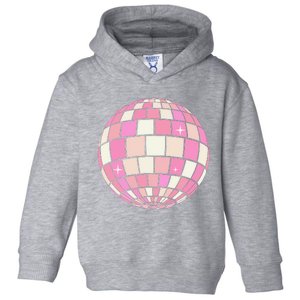 Danish Pastel Aesthetic Disco Ball Toddler Hoodie