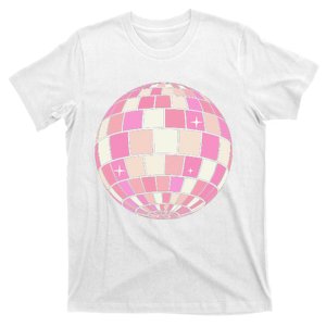 Danish Pastel Aesthetic Disco Ball T-Shirt