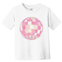 Danish Pastel Aesthetic Disco Ball Toddler T-Shirt