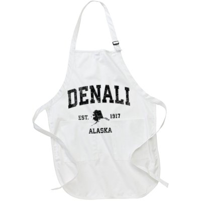 Denali Park Alaska Ak Vintage Established Sports Design Apron