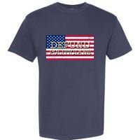 Defund Politicians American Flag Garment-Dyed Heavyweight T-Shirt