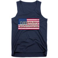 Defund Politicians American Flag Tank Top