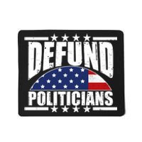 Defund Politicians American USA Flag Mousepad