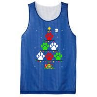 Dog Paws As Christmas Tree Matching Dog Lover Owner Family Great Gift Mesh Reversible Basketball Jersey Tank