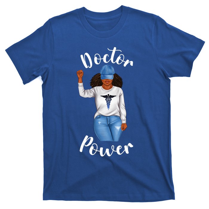 Doctor Power African American Dr Black Cool Cute Gift T-Shirt