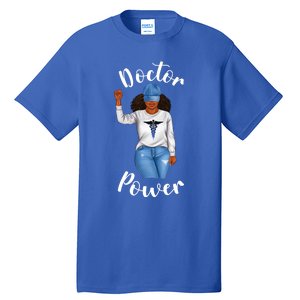 Doctor Power African American Dr Black Cool Cute Gift Tall T-Shirt