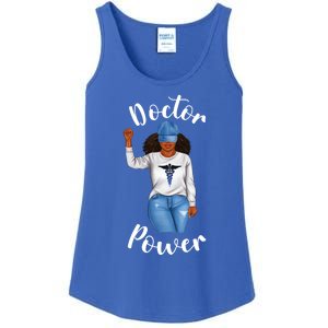 Doctor Power African American Dr Black Cool Cute Gift Ladies Essential Tank