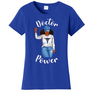 Doctor Power African American Dr Black Cool Cute Gift Women's T-Shirt