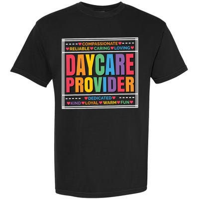 Daycare Provider And Childcare Provider Garment-Dyed Heavyweight T-Shirt