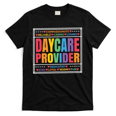 Daycare Provider And Childcare Provider T-Shirt