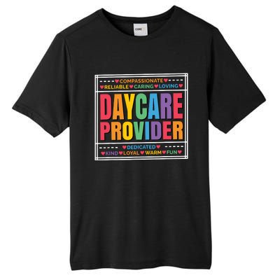 Daycare Provider And Childcare Provider Tall Fusion ChromaSoft Performance T-Shirt