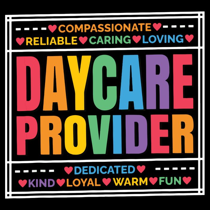 Daycare Provider And Childcare Provider Drawstring Bag
