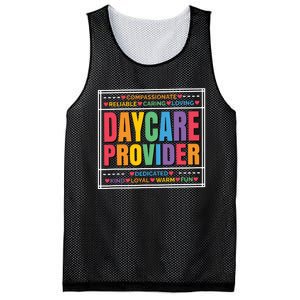 Daycare Provider And Childcare Provider Mesh Reversible Basketball Jersey Tank