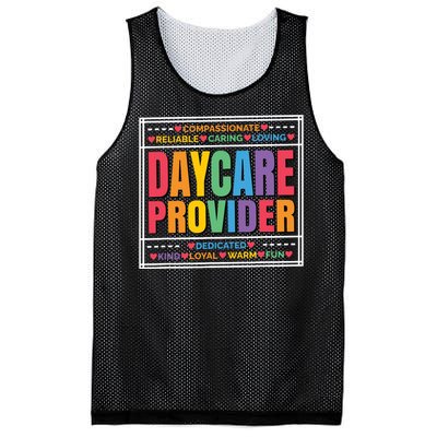 Daycare Provider And Childcare Provider Mesh Reversible Basketball Jersey Tank