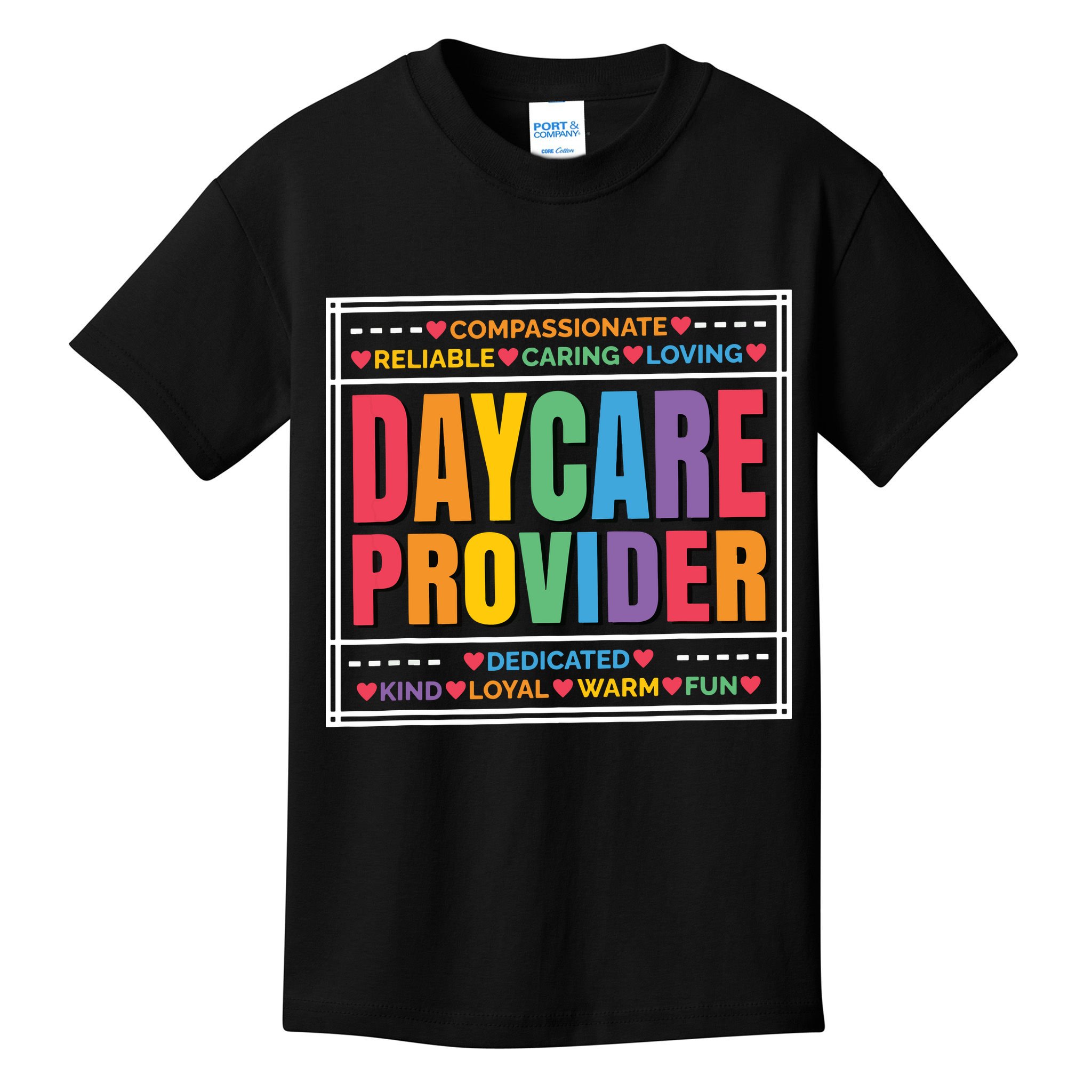 Daycare Provider And Childcare Provider Kids T-Shirt