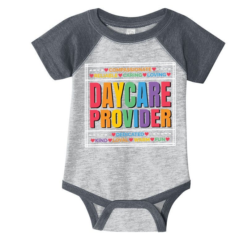 Daycare Provider And Childcare Provider Infant Baby Jersey Bodysuit