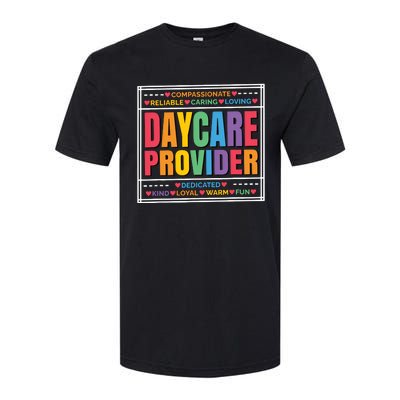 Daycare Provider And Childcare Provider Softstyle CVC T-Shirt