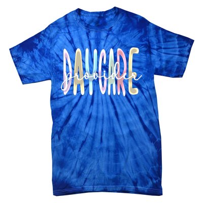 Daycare Provider Appreciation Daycare Teacher Gift Tie-Dye T-Shirt