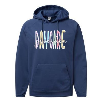 Daycare Provider Appreciation Daycare Teacher Gift Performance Fleece Hoodie