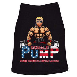 Donald Pump America Swole Again Trump 2024 Doggie Tank