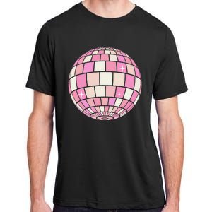 Danish Pastel Aesthetic Disco Ball Preppy Adult ChromaSoft Performance T-Shirt