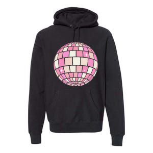 Danish Pastel Aesthetic Disco Ball Preppy Premium Hoodie