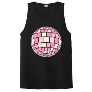 Danish Pastel Aesthetic Disco Ball Preppy PosiCharge Competitor Tank