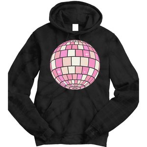 Danish Pastel Aesthetic Disco Ball Preppy Tie Dye Hoodie