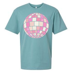 Danish Pastel Aesthetic Disco Ball Preppy Sueded Cloud Jersey T-Shirt