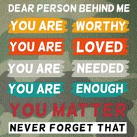 Dear Person Behind Me The World Is A Better Place With You Legacy Tie Dye Trucker Hat