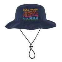 Dear Person Behind Me The World Is A Better Place With You Bucket Hat