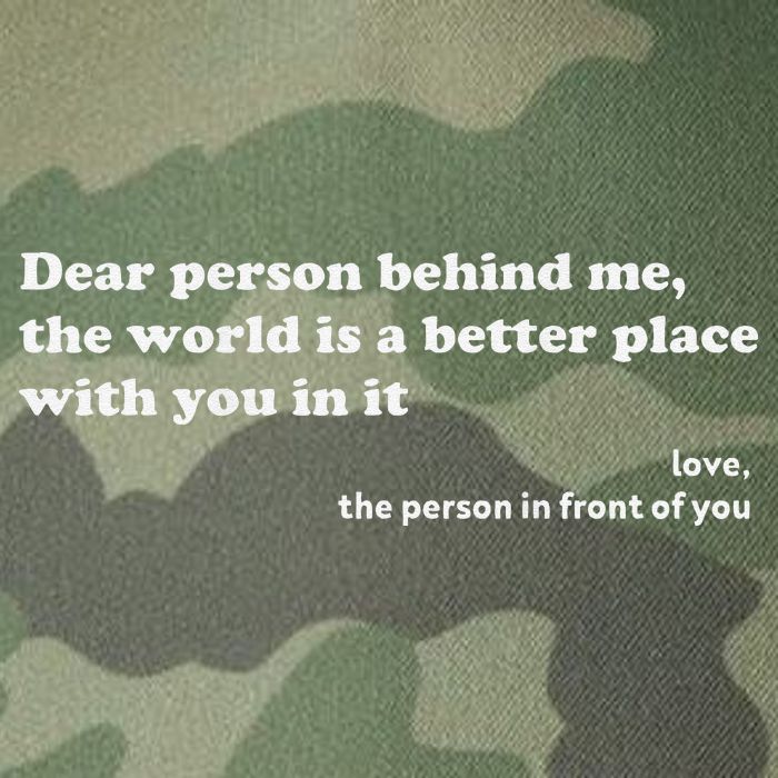 Dear Person Behind Me The World Is A Better Place Love Legacy Tie Dye Trucker Hat
