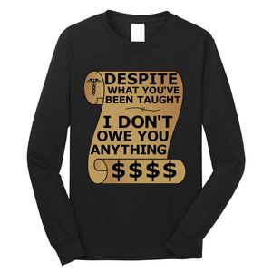 Dear Person Behind Me The World Is A Better Place 2 Side Long Sleeve Shirt