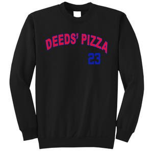 Deeds Pizza Baseball Sweatshirt