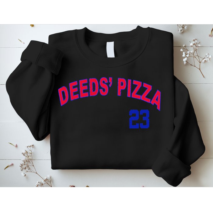 Deeds Pizza Baseball Sweatshirt