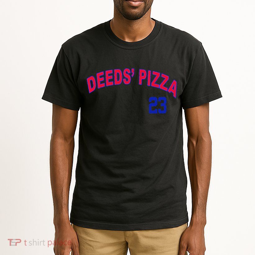Deeds Pizza Baseball Tall T-Shirt